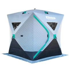 Elkton Outdoors Portable 3-Person Ice Fishing Tent Shelter With Ventilation Windows & Carry Pack SPORTING GOODS 19 Elkton Outdoors Portable 3-Person Ice Fishing Tent Shelter With Ventilation Windows & Carry Pack SPORTING GOODS