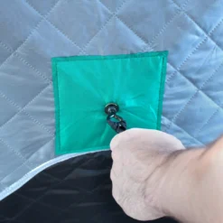 Elkton Outdoors Portable 3-Person Ice Fishing Tent Shelter With Ventilation Windows & Carry Pack SPORTING GOODS 22 Elkton Outdoors Portable 3-Person Ice Fishing Tent Shelter With Ventilation Windows & Carry Pack SPORTING GOODS