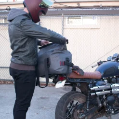 VuzMoto Premium Motorcycle Duffle Bag | 100% Waterproof