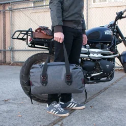 VuzMoto Premium Motorcycle Duffle Bag | 100% Waterproof