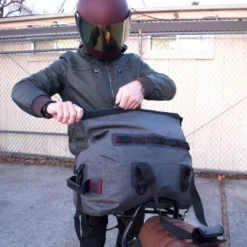 VuzMoto Premium Motorcycle Duffle Bag | 100% Waterproof