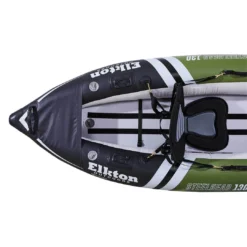 SPORTING GOODS Elkton Outdoors Steelhead Fishing Kayak, Inflatable Touring Angler