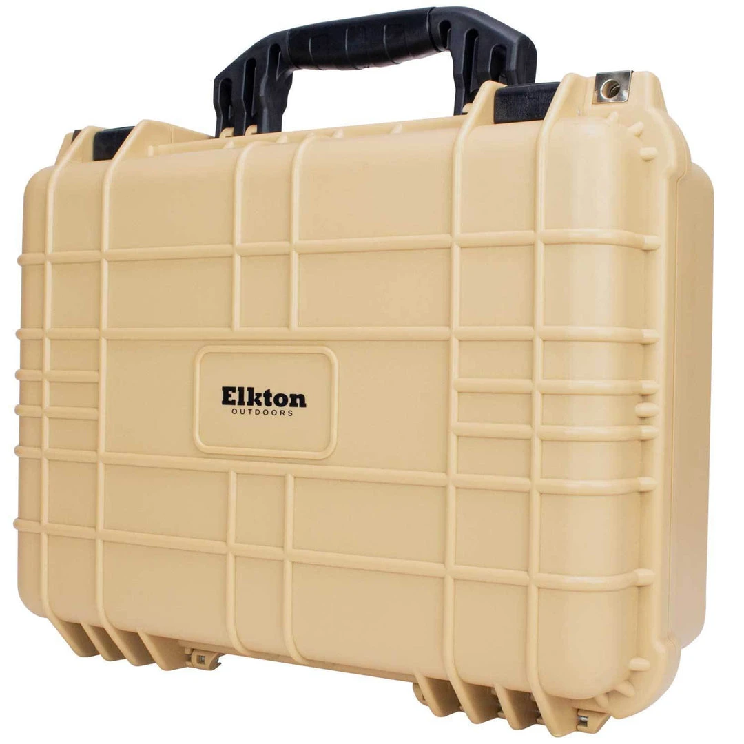 Elkton Outdoors HARD 4 PISTOL GUN CASE WITH LOCKING HOLES & AUTO PRESSURE ADJUSTMENT 11 Elkton Outdoors HARD 4 PISTOL GUN CASE WITH LOCKING HOLES & AUTO PRESSURE ADJUSTMENT