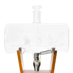 Atterstone Whiskey Cylinder Sail Boat Decanter Set