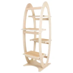 Frontpet Modern Wood Luxury Apex Cat Tree Tower PET SUPPLIES