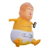 Holidayana Inflatable Baby Donald Trump, POTUS, President, Tweeter In Chief With Flapping Toupee With Built In Fan And LED Lights HOME GOODS