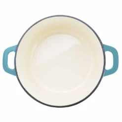 Zelancio 6 Quart Enameled Cast Iron Dutch Oven With Lid