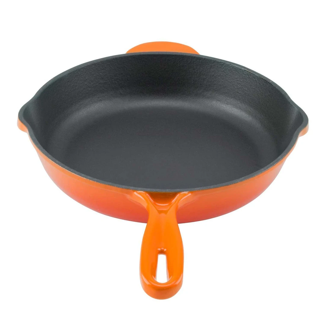 Zelancio 10 Inch Enameled Cast Iron Skillet 18 Zelancio 10 Inch Enameled Cast Iron Skillet