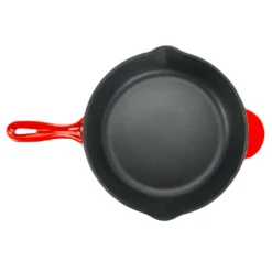 Zelancio 10 Inch Enameled Cast Iron Skillet 30 Zelancio 10 Inch Enameled Cast Iron Skillet