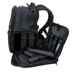 Elkton Outdoors SPORTING GOODS Range Backpack With Three Removable Pistol Pouches