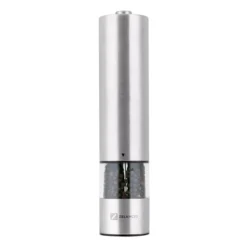 Zelancio HOME GOODS Electric Salt And Pepper Or Spice Grinder Set, Battery Operated Powered One Touch Grind Peppermill, Set Of 2 Mills