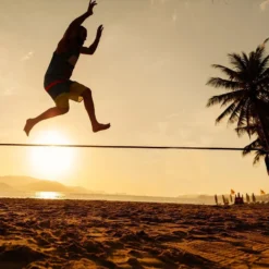 SPORTING GOODS Driftsun 50ft Complete Slackline Kit With Ratchet, Training Line & Bag 13 SPORTING GOODS Driftsun 50ft Complete Slackline Kit With Ratchet, Training Line & Bag