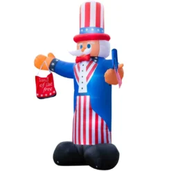 Holidayana® Inflatable 4th Of July Uncle Sam Decoration With Built-In Fan And LED Lights HOME GOODS 8 Holidayana® Inflatable 4th Of July Uncle Sam Decoration With Built-In Fan And LED Lights HOME GOODS